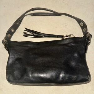 Vintage Coach L04S-1417 East West Legacy Leather Shoulder Handbag